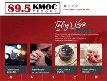 Tablet Screenshot of kmocfm.com